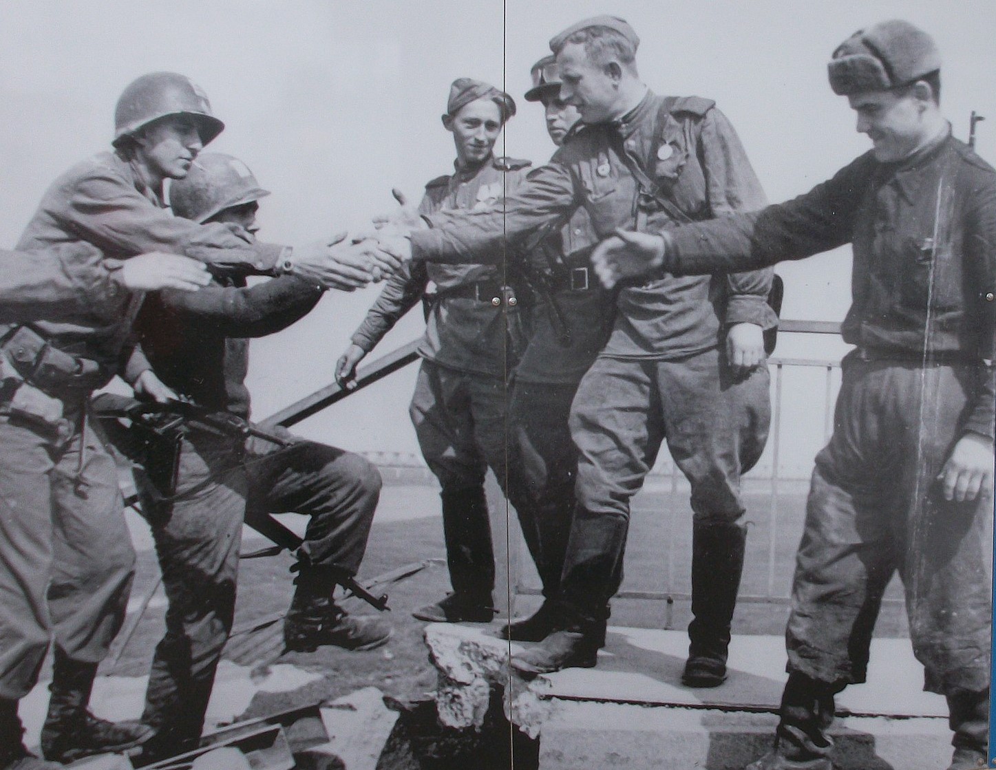 78 Years Ago, a Brief Meeting of Soldiers Helps End a War